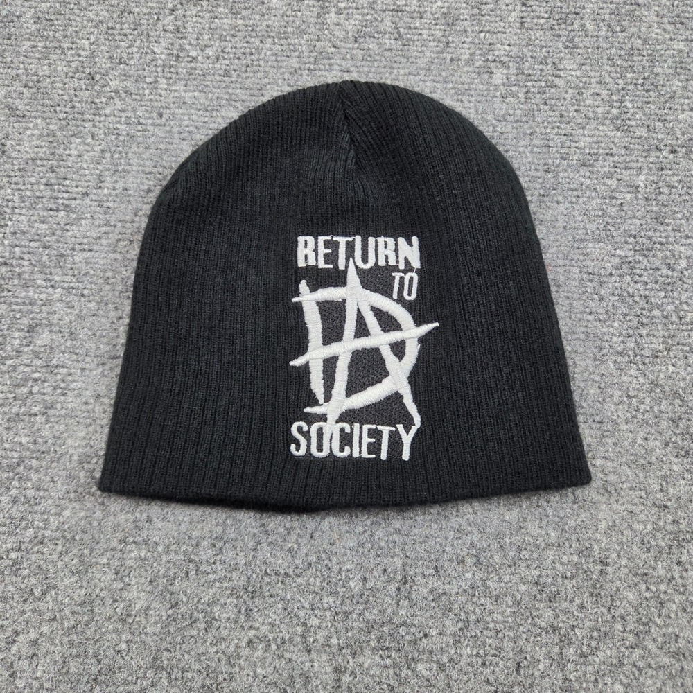 WWE Dean Ambrose Beanie Mens OSFM Black Return To Society Wrestling Knit Hat